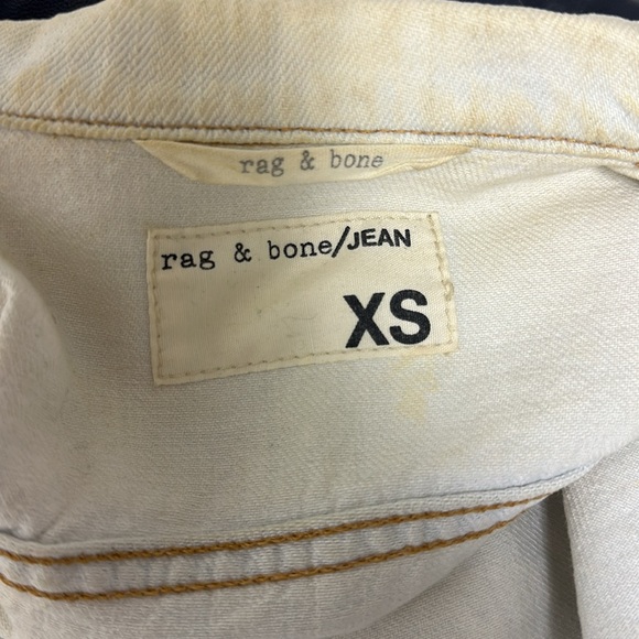 Rag&Bone Leather & Denim Jacket - Picture 16 of 16